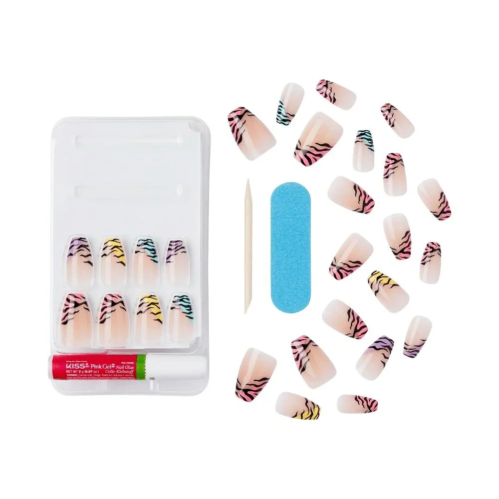 KISS Voguish Fantasy Medium Length Nails - Holiday